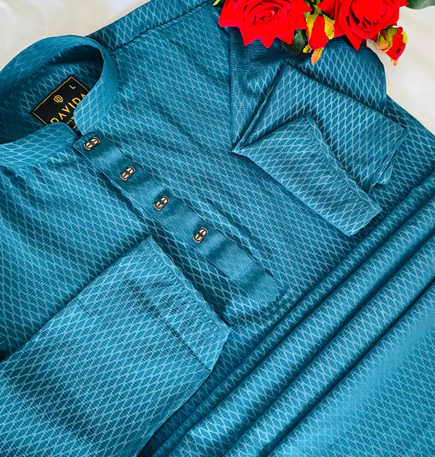 Premium Zafran Punjabi (Blue Color) – Davida Brand - Image 2