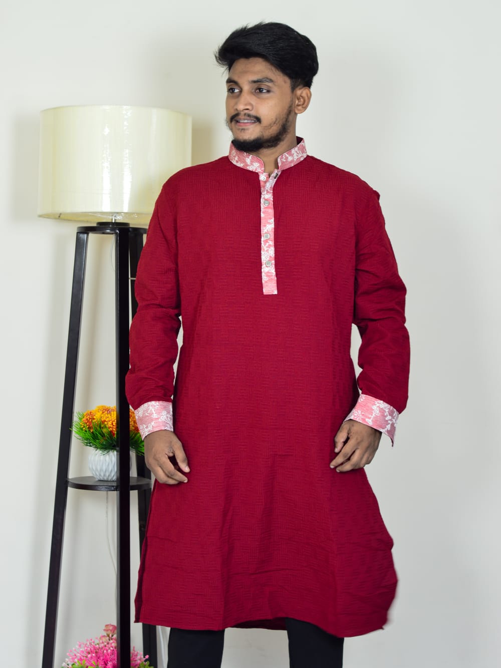 Premium Embossed Punjabi - Davida Brand