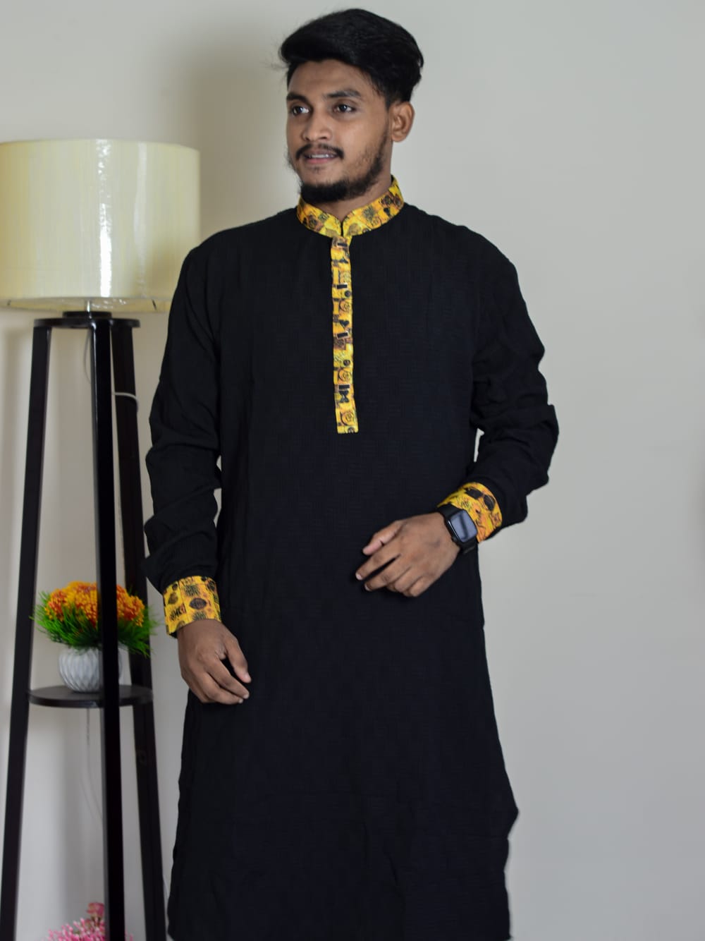 Premium Embossed Punjabi - Davida Brand